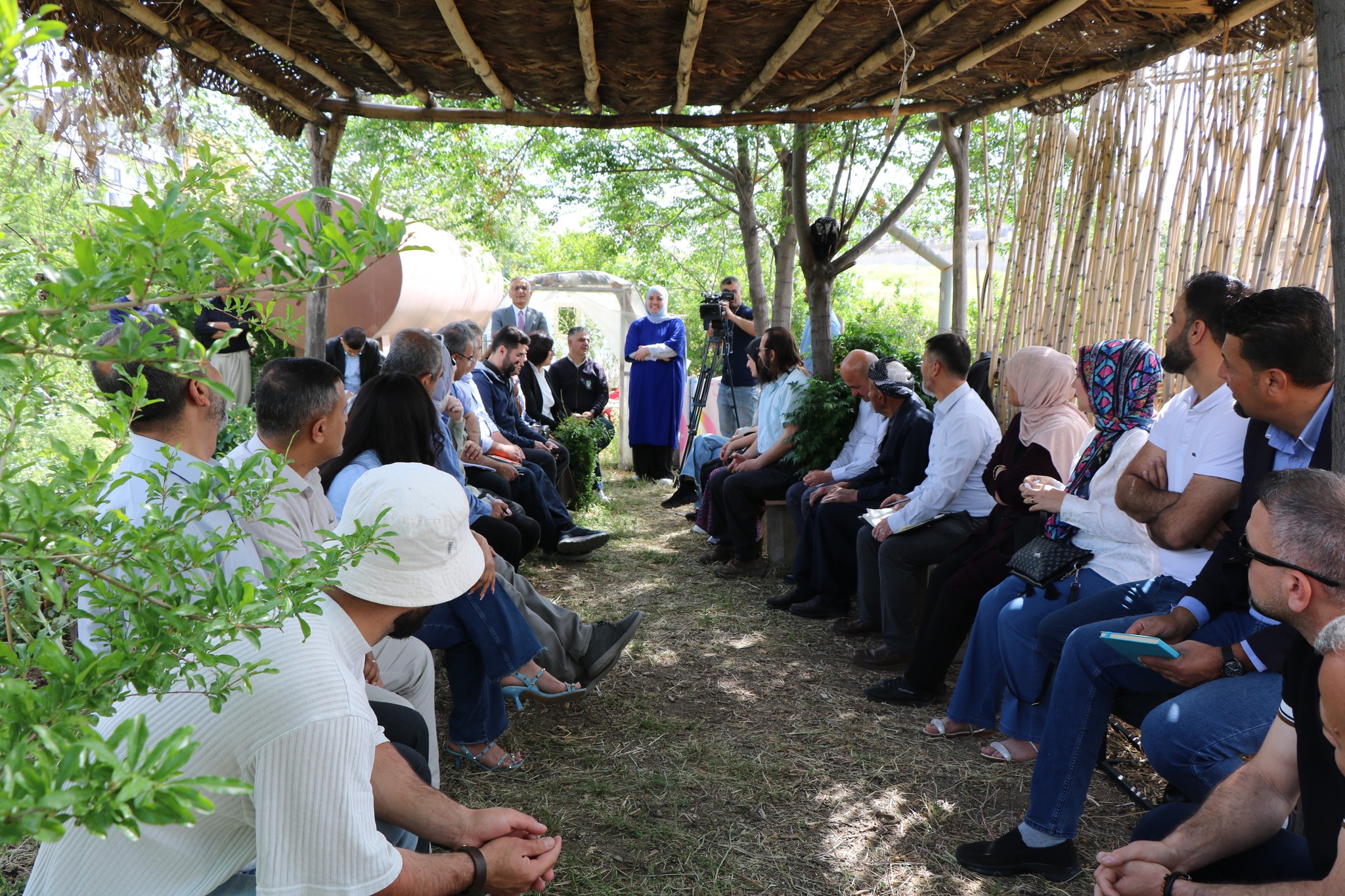 ِA training course on natural and sustainable agriculture was held at the Food and Heritage Research Garden at the KISSR